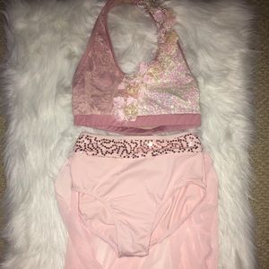 NWOT beautiful pink lyrical costume